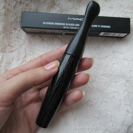 Железобетонная тушь MAC In Extreme Dimension 3D Black Lash