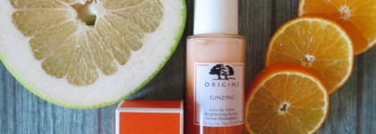 Действие на поры-кратеры. Origins Ginzing Into the Glow Brightening Serum