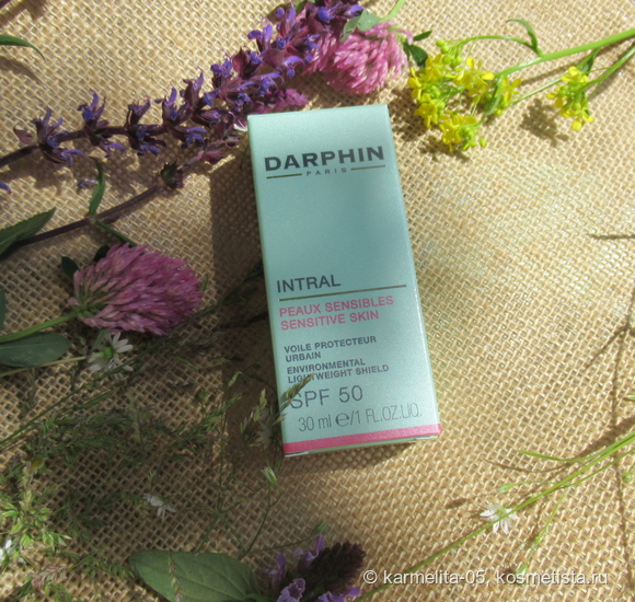 Защитная вуаль. Darphin Intral Environmental Lightweight Shield SPF 50