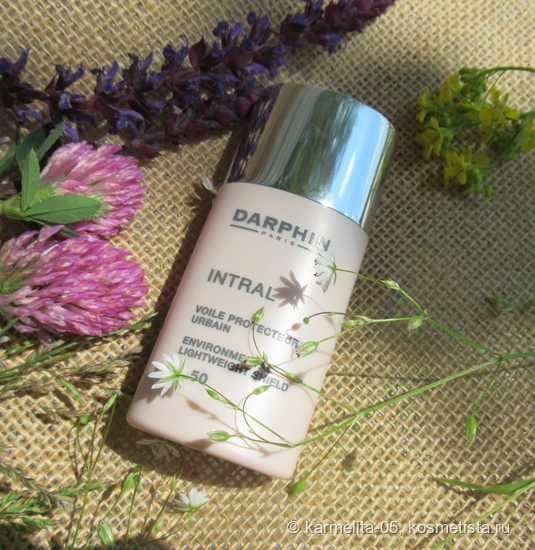 Защитная вуаль. Darphin Intral Environmental Lightweight Shield SPF 50