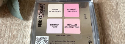 Dior Backstage Glow Face Palette 004 Rose Gold