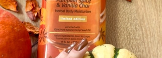 Если любите тыквенный пирог. Hempz Pumpkin Spice & Vanilla Chai Herbal Body Moisturizer