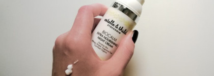 Ежедневный уход за лицом с Soothing Moisture Day Cream и Extra Nourishing Night Cream серии BioCalm от шведского органик бренда Estelle & Thild Stockholm