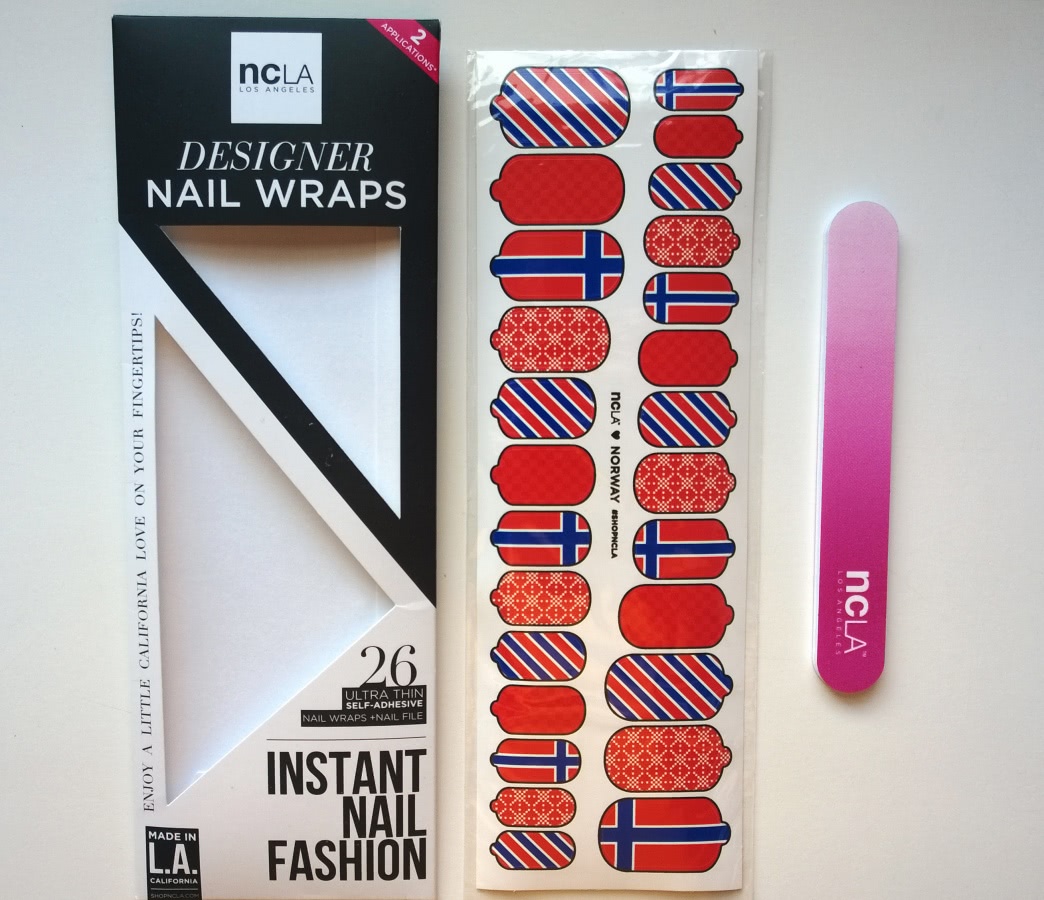 Наклейки для маникюра Designer Nail Wraps Ncla — Norway