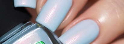 Лак цвета неба. Scriptor Nail Polish Пегас