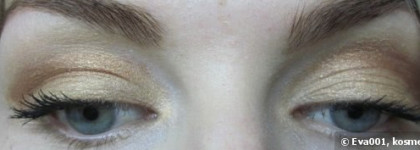 Тень, а не тени. Duo eyeshadow Couleurs nature от  Yves Rosher № 11- Tournesol et cannelle
