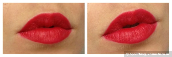 Красная Inglot Freedom System Square Lipstick в оттенке 63