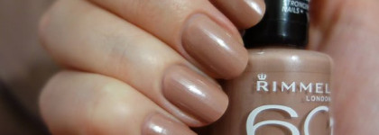 Rimmel 60 seconds nail polish 500 caramel cupcake