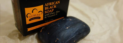 Африканское черное мыло: Nubian Heritage African Black Soap with oats, aloe & vitamin E