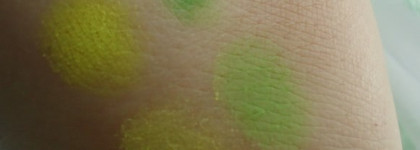 Мое весенне-летнее настроение с тенями  Flormar Neon Eye Shadow #101, #105