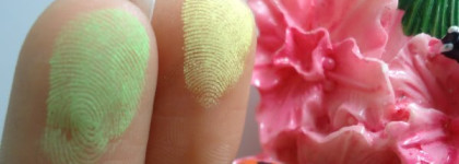 Мое весенне-летнее настроение с тенями  Flormar Neon Eye Shadow #101, #105