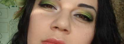 Мое весенне-летнее настроение с тенями  Flormar Neon Eye Shadow #101, #105