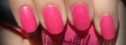 Розовый неон OPI Nail Lacquer M23 Strawberry Margarita