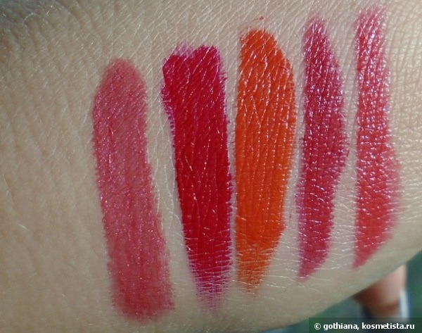 Совершенный красный - OCC Lip Tar Matte в оттенке Stalker
