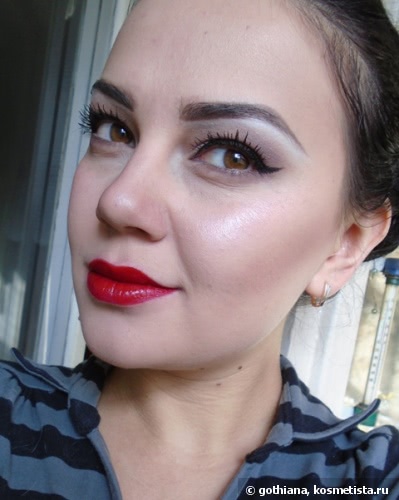 Совершенный красный - OCC Lip Tar Matte в оттенке Stalker