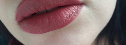Марсалы ннада?  Lime Crime liquid matte lipstick в оттенке Riot