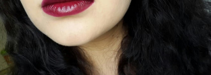 Фиолетовые губы с OCC Lip Tar в оттенке Black Dahila