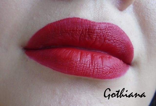 Цемент или не цемент? Lime Crime Velvetines liquid matte lipstick в оттенке Red Velvet