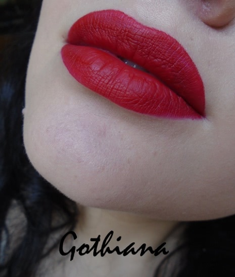 Цемент или не цемент? Lime Crime Velvetines liquid matte lipstick в оттенке Red Velvet