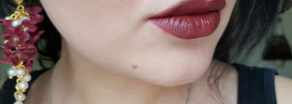 Коричневая помада - старомодно или провокационно? Golden Rose matte lipstick crayon #01