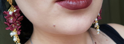 Коричневая помада - старомодно или провокационно? Golden Rose matte lipstick crayon #01