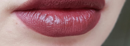 Коричневая помада - старомодно или провокационно? Golden Rose matte lipstick crayon #01
