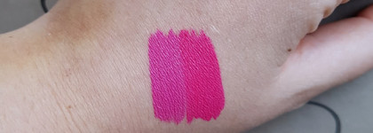 В центре внимания - Губы. Golden Rose longstay liquid matte lipstick #02 #08