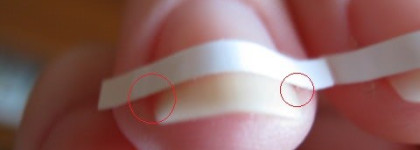 Французский маникюр с Flormar Supershine