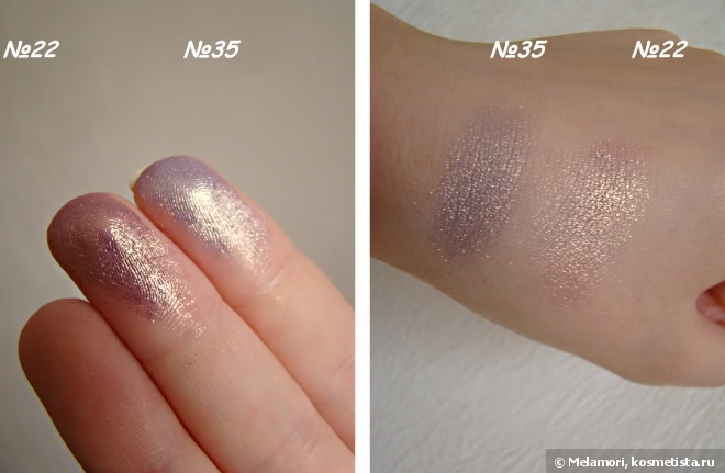 Все-таки не удержалась - Тени для век рассыпчатые Inglot AMC Pure Pigment Eye Shadow № 22. Бонус: сравнение №22 и №35