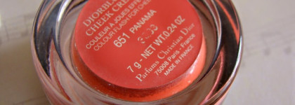 Мои самые летние - кремовые румяна Dior Diorblush Cheek Creme в оттенке № 651, Panama