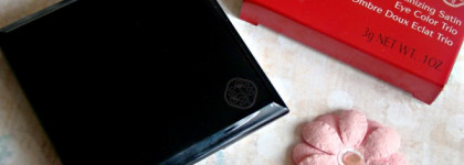 Воздушная нежность - Shiseido Luminizing Satin Eye Color Trio RD 711 Pink Sands