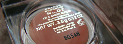 Burberry Lip & Cheek Bloom Blushing Colours в оттенке No.07, Orange Blossom