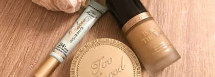 Обзор на три средства марки Too faced - база под тени, тональная основа и бронзер