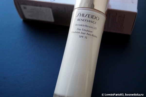 Shiseido Benefiance WrinkleResist24 Day Emulsion Spf15