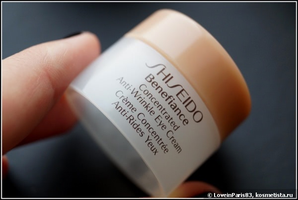 Отзывы о креме вокруг глаз shiseido