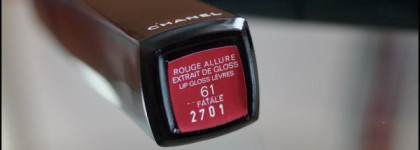 Chanel Rouge Allure Extrait De Gloss Pure Shine Intense Colour Long Wear Lip Gloss в оттенках #61 Fatale и #71 Reflexion