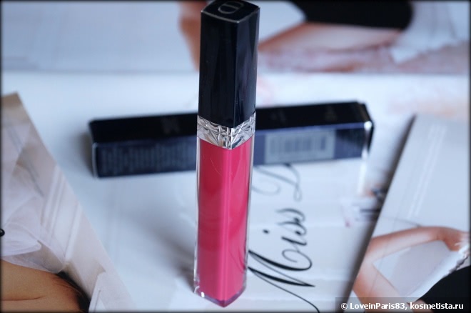Dior Rouge Dior Brillant Lipshine & Care Couture Colour в оттенке #775 Darling