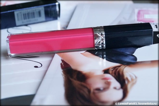 Dior Rouge Dior Brillant Lipshine & Care Couture Colour в оттенке #775 Darling