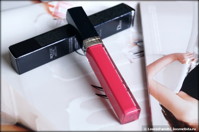 Dior Rouge Dior Brillant Lipshine & Care Couture Colour в оттенке #775 Darling
