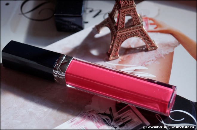 Dior Rouge Dior Brillant Lipshine & Care Couture Colour в оттенке #775 Darling
