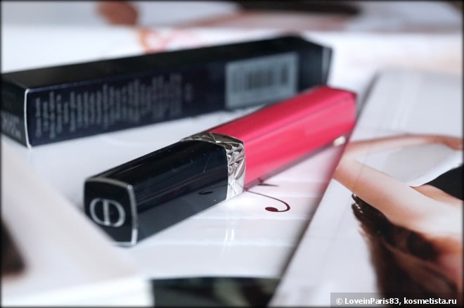 Dior Rouge Dior Brillant Lipshine & Care Couture Colour в оттенке #775 Darling