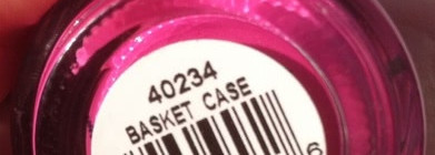 Orly Nail Lacquer Basket Case 40234 в обнимку с El Corazon Art Top Coat Fireworks 421/8