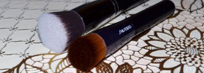 Сравнение кистей Sigma Flat Kabuki F80 & Shiseido Perfect Foundation Brush