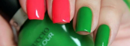 Неоновый маникюр