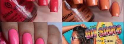 Три лака из летней коллекции Off Shore от China Glaze и дизайны с ними
