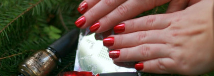 China Glaze Nail lacquer with hardeners Just Be Claus 81390