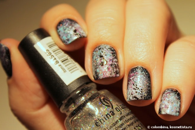 Galaxy Nails. Инструкция в картинках