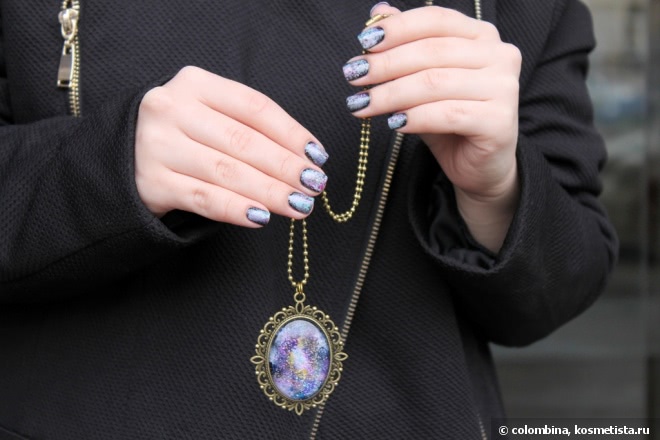Galaxy Nails. Инструкция в картинках