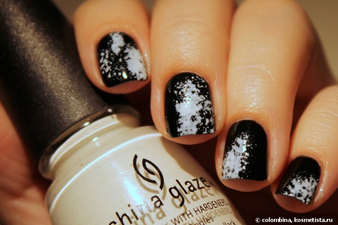 Galaxy Nails. Инструкция в картинках
