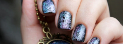 Galaxy Nails. Инструкция в картинках